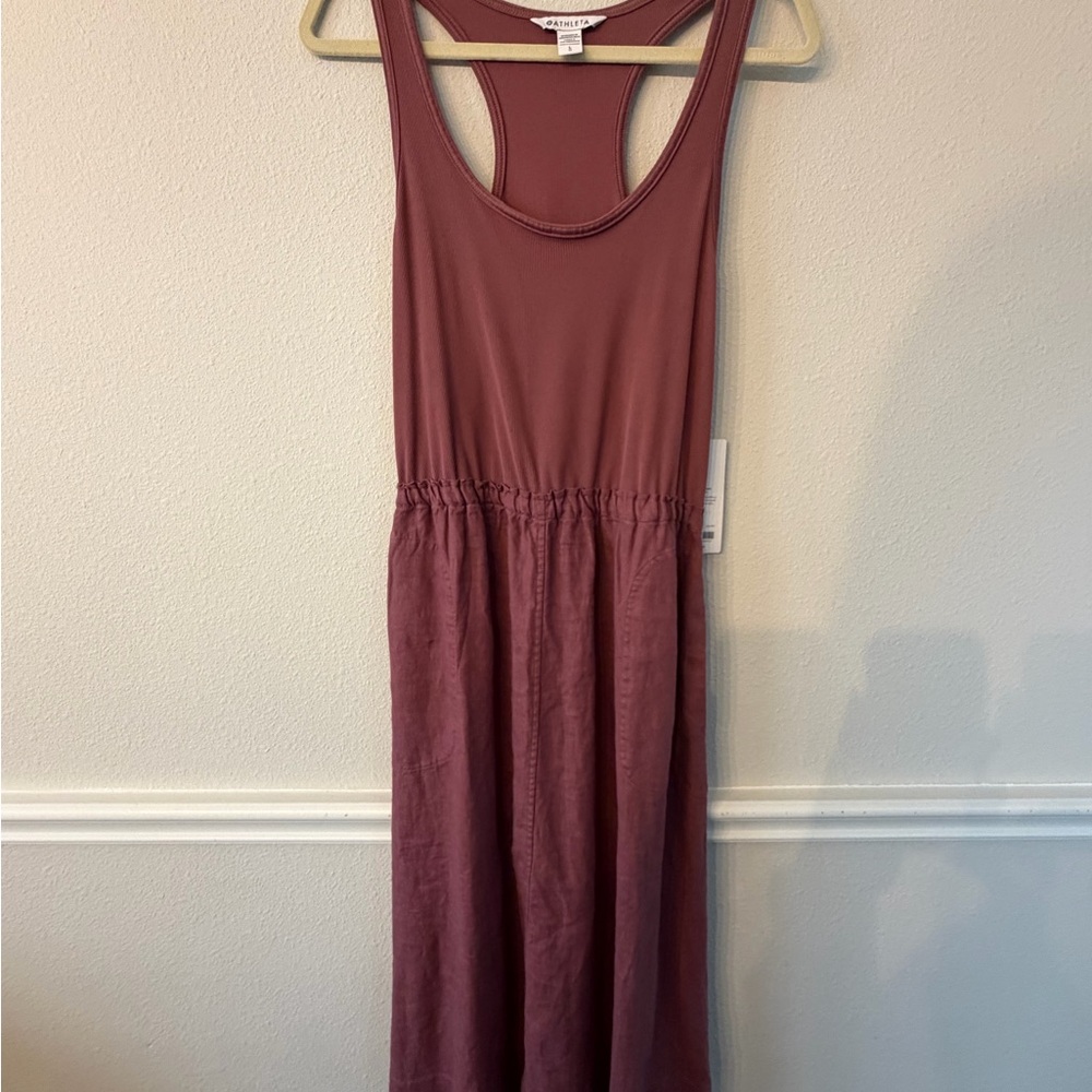 Casual Mauve Sleeveless Dress